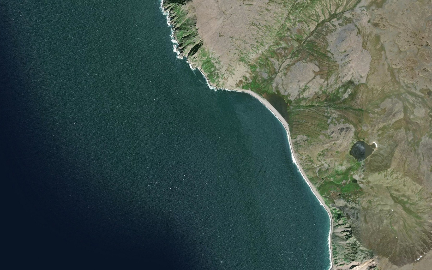 Satellite map of the Kongkok Bay