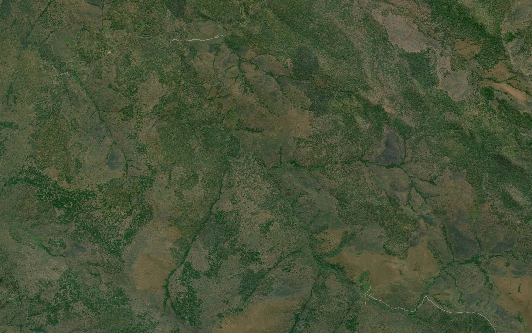 Satellite map of the Pange