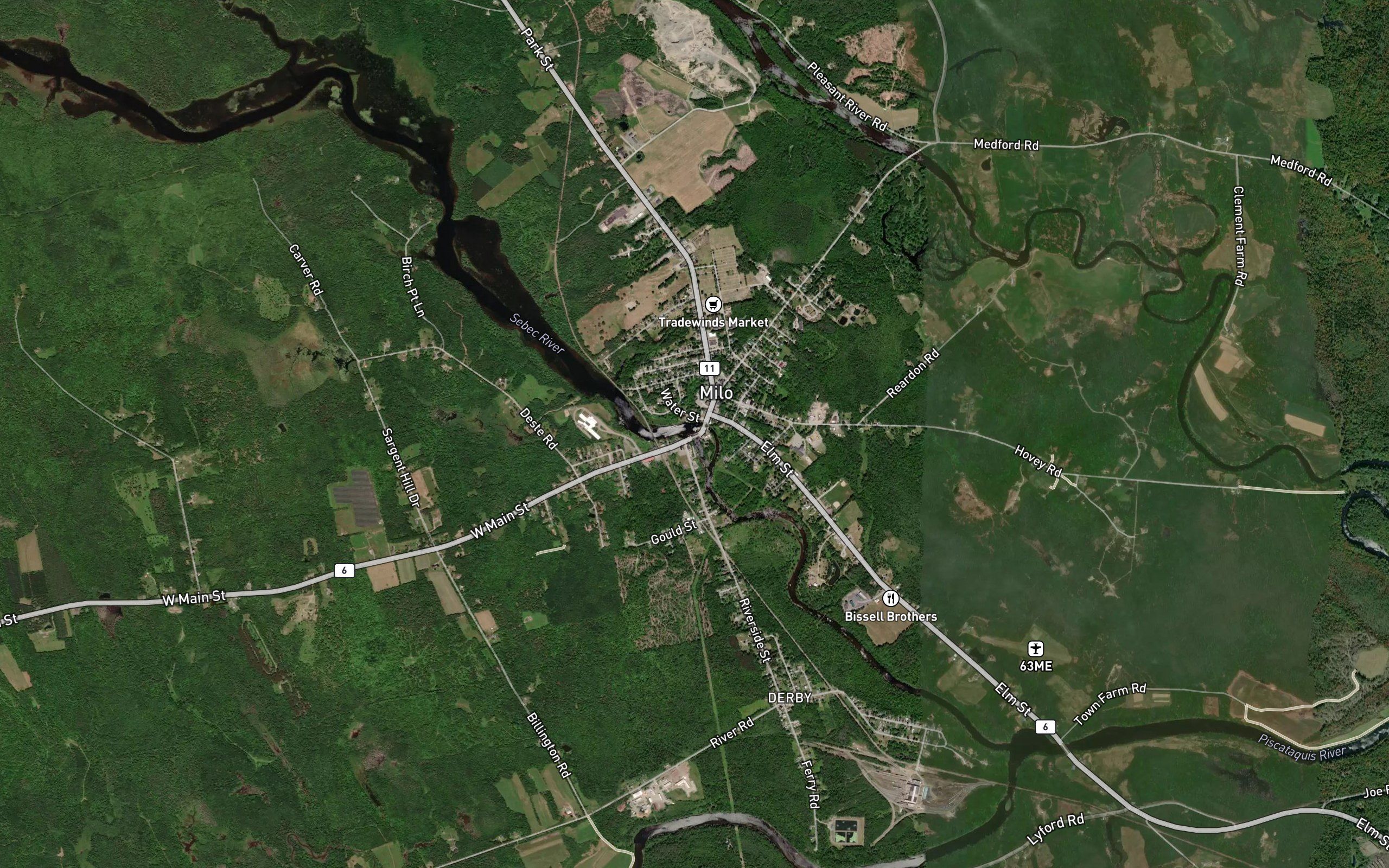 Sebec River Reservoir