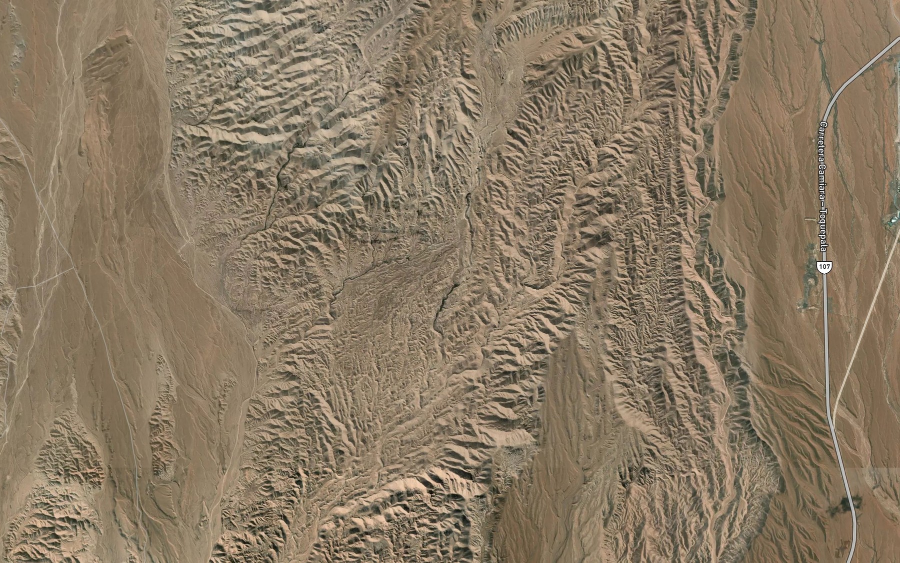 Satellite map of the Jaguay Chalsas
