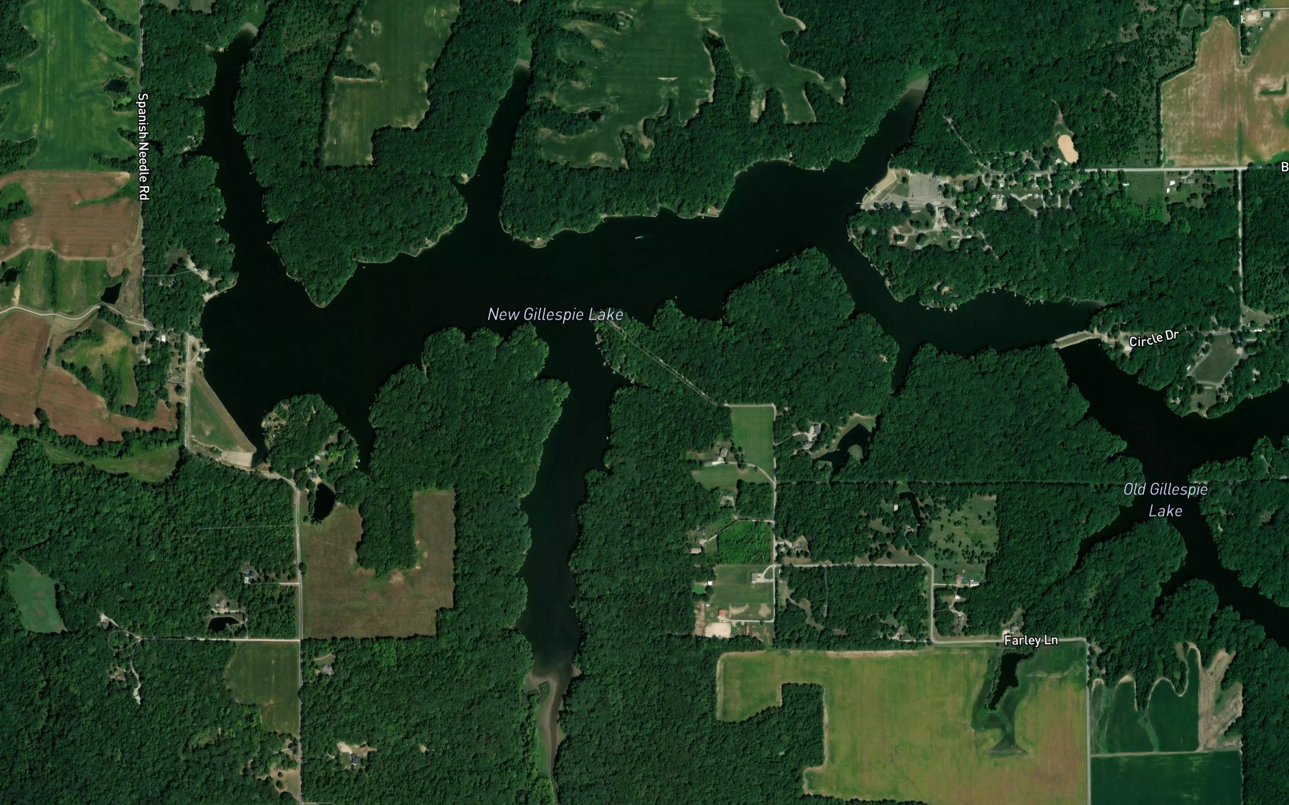 New Gillespie Lake