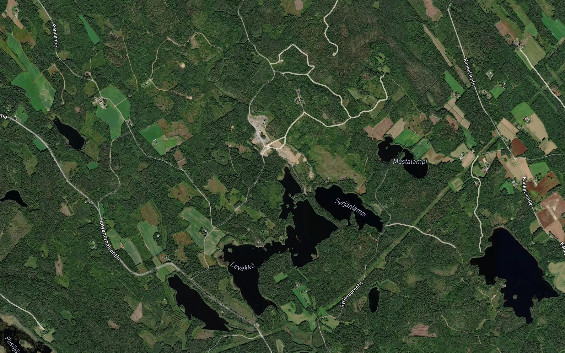 Satellite map of the Kintunpuro