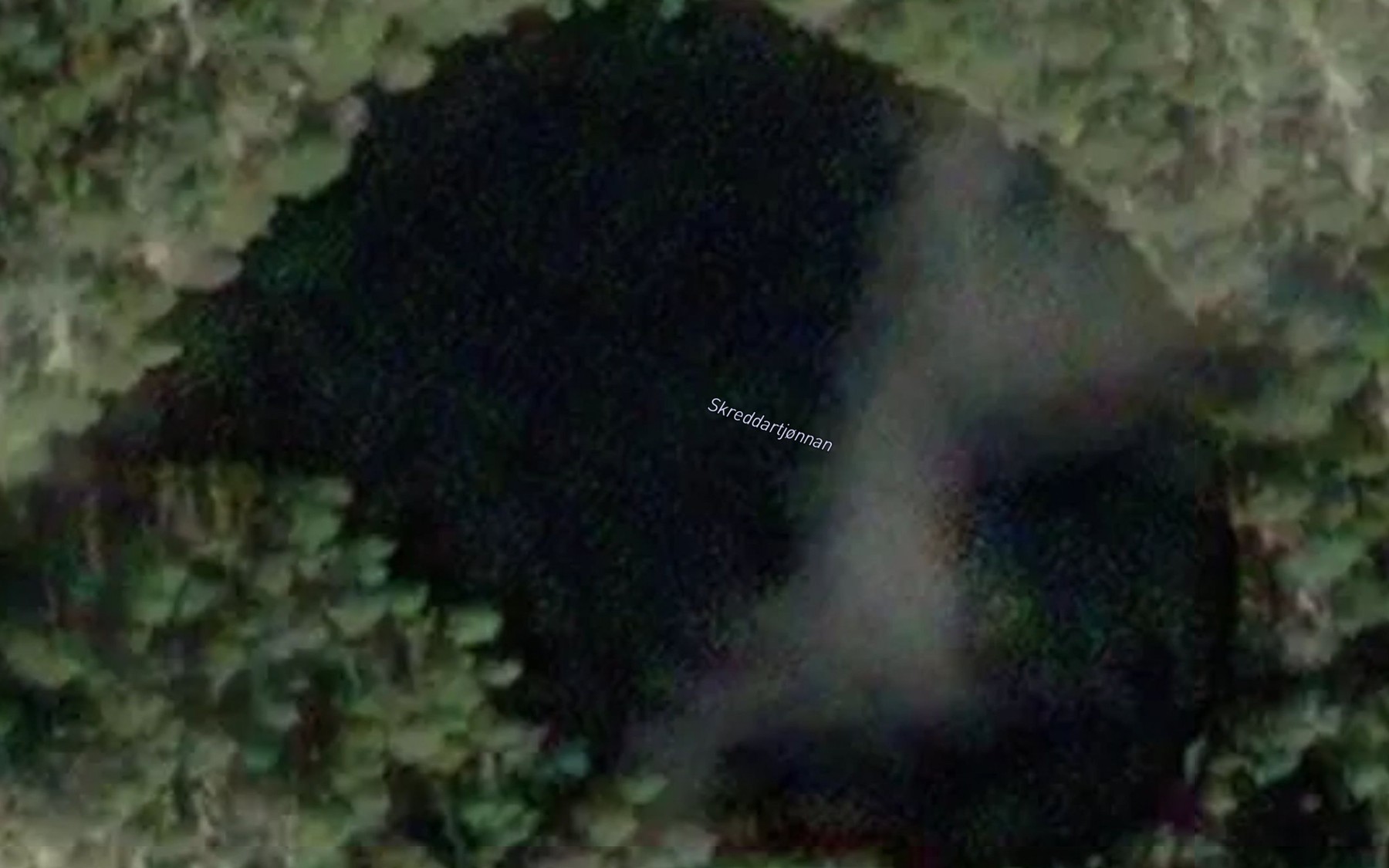Satellite map of the Skreddartjonnan
