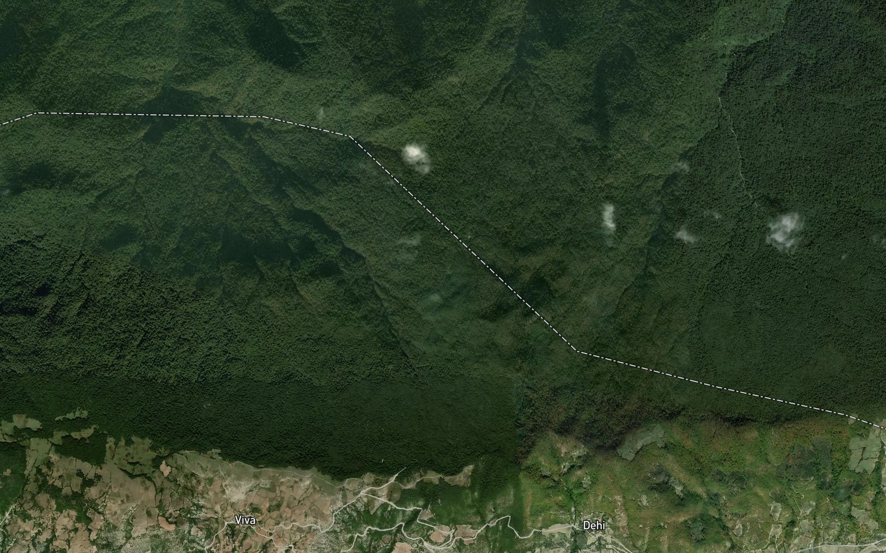 Satellite map of the Cheshmeh-ye `Aqrab Cheshmeh