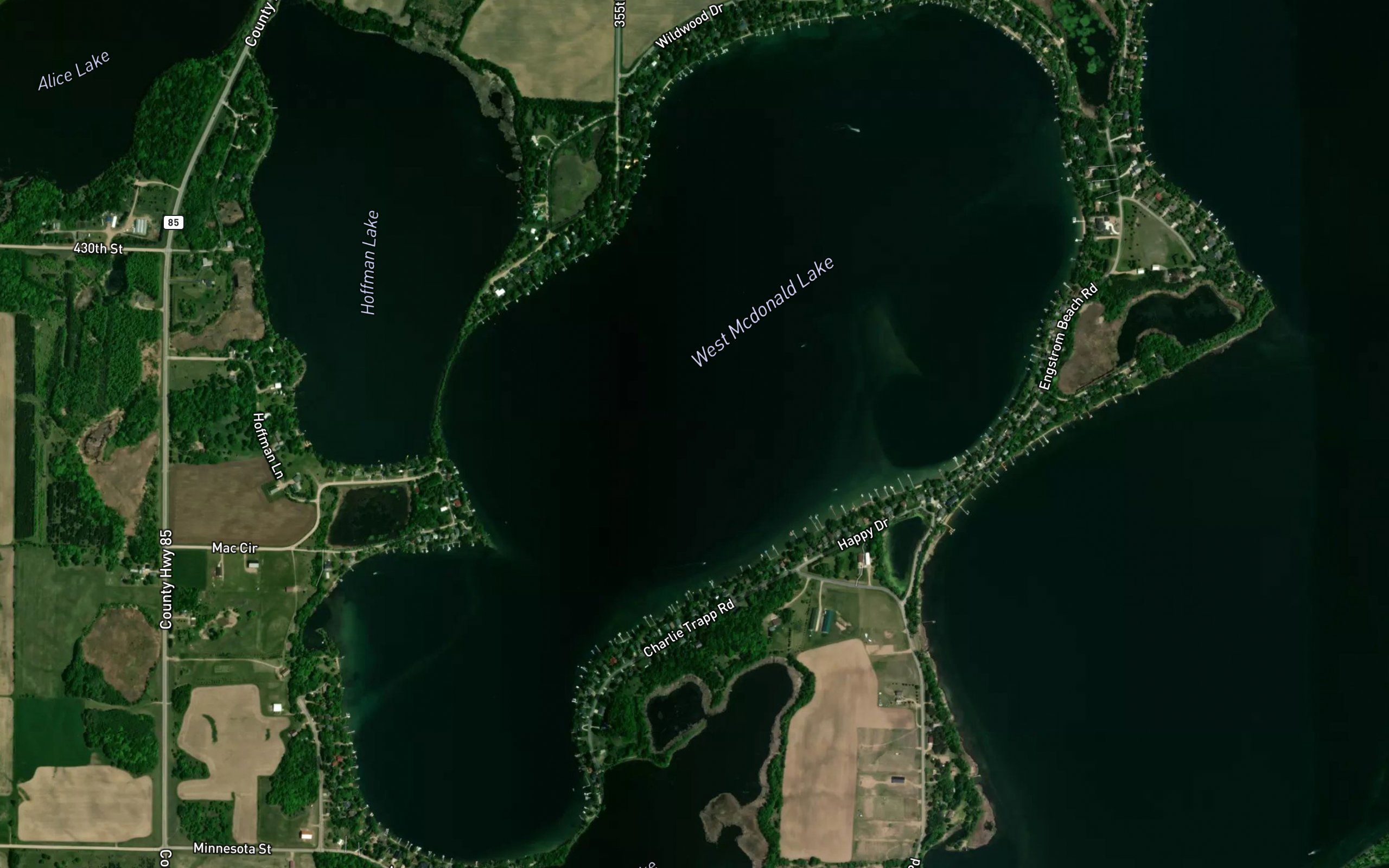 West McDonald Lake