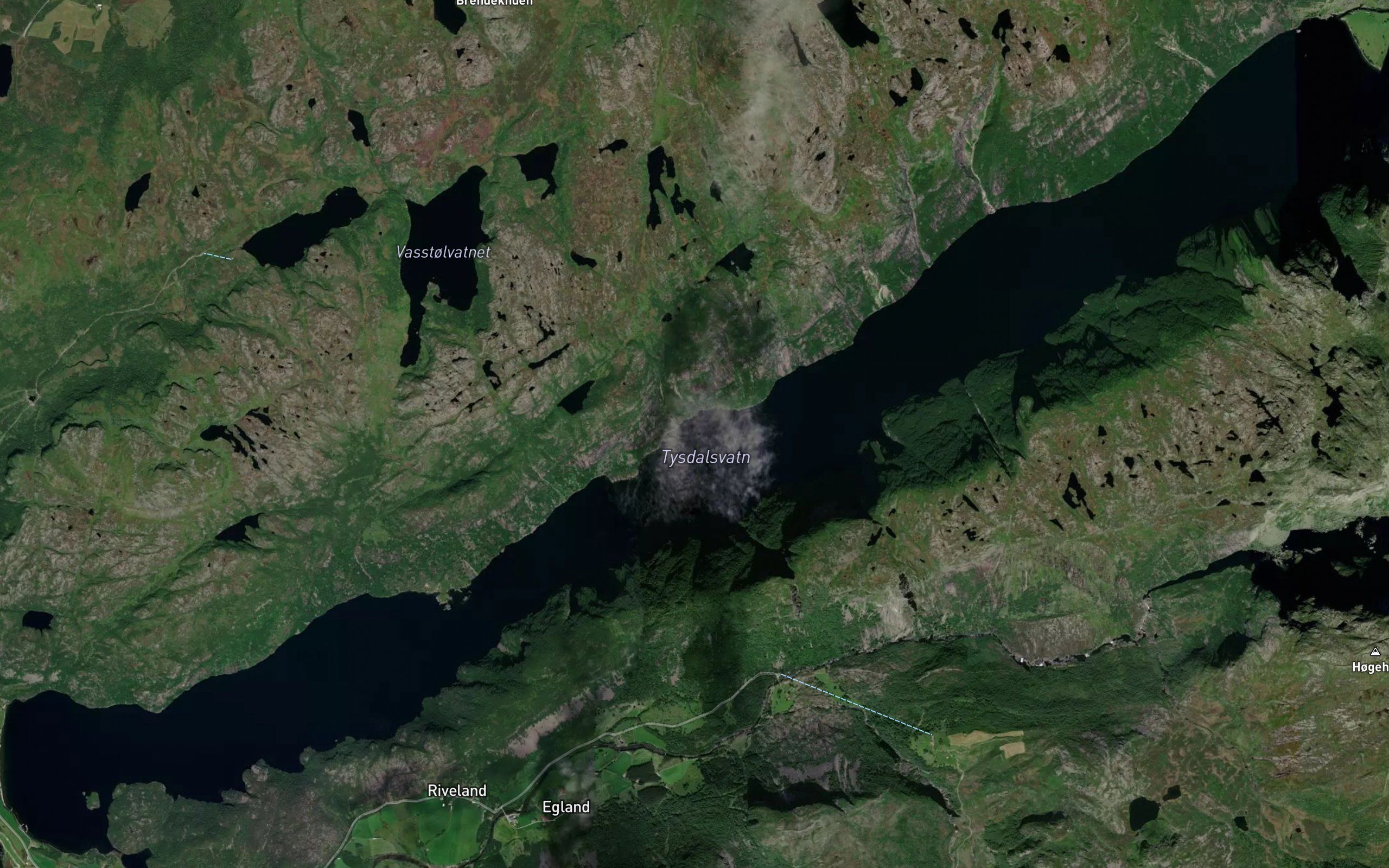 Tysdalsvatnet,ovre