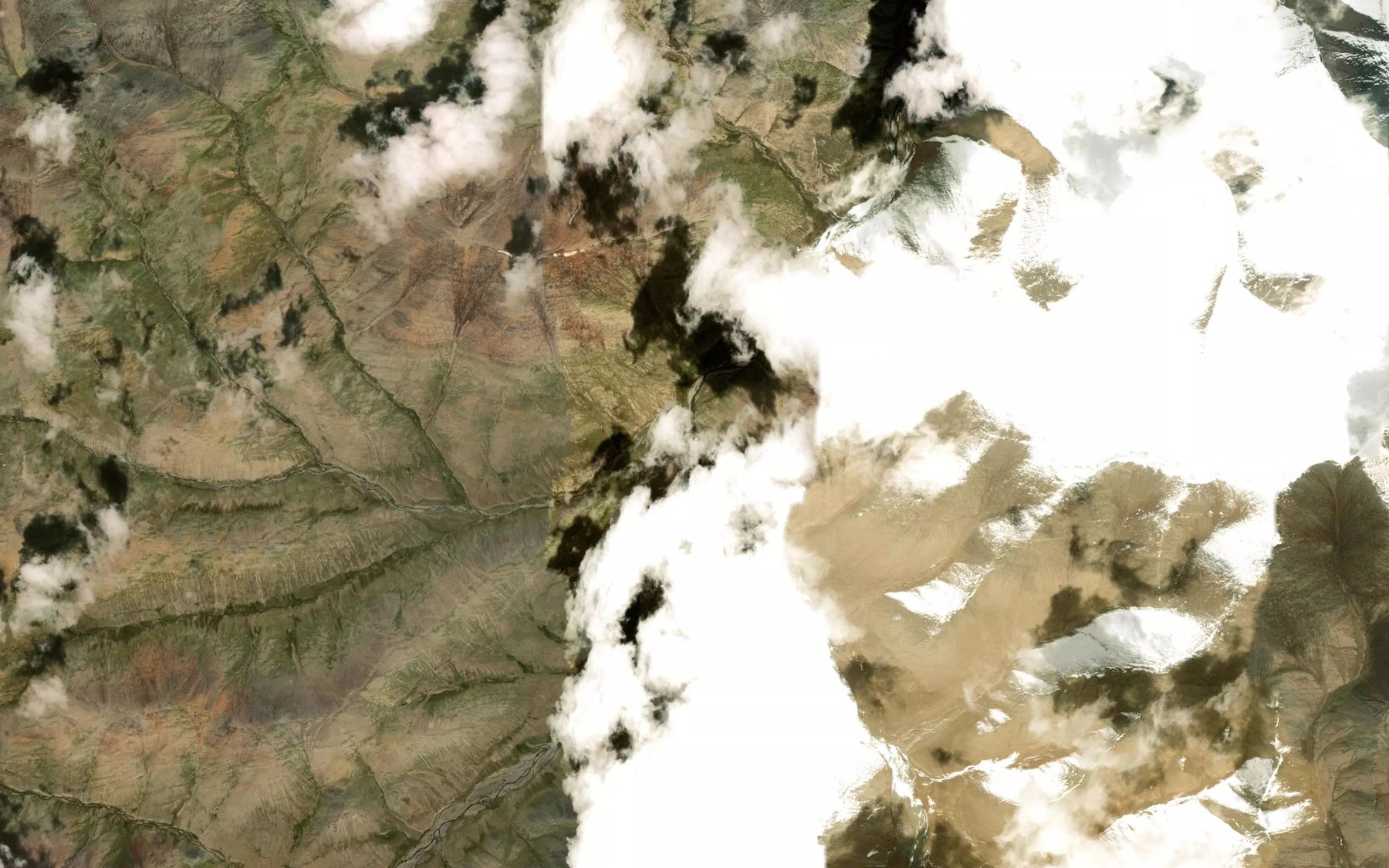 Satellite map of the Khodzhent