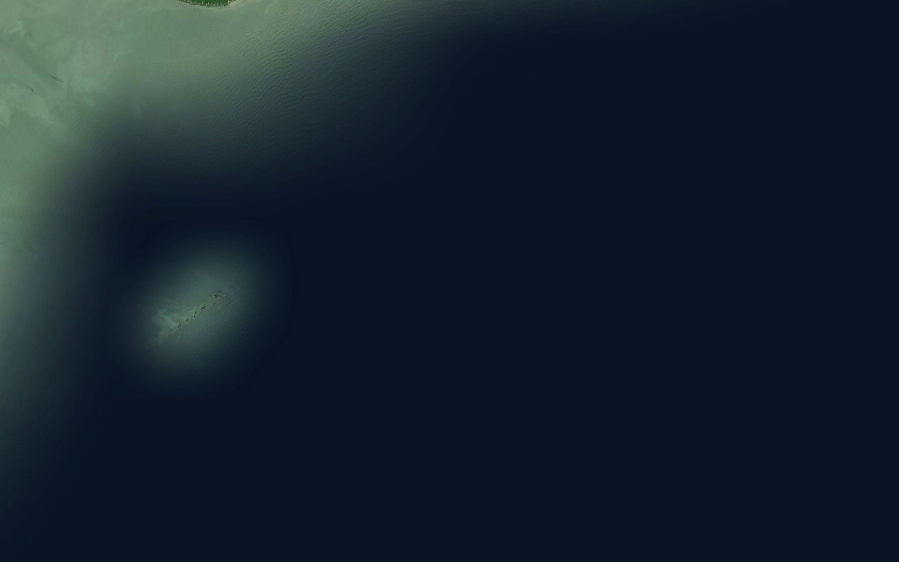 Satellite map of the South Middle Bank