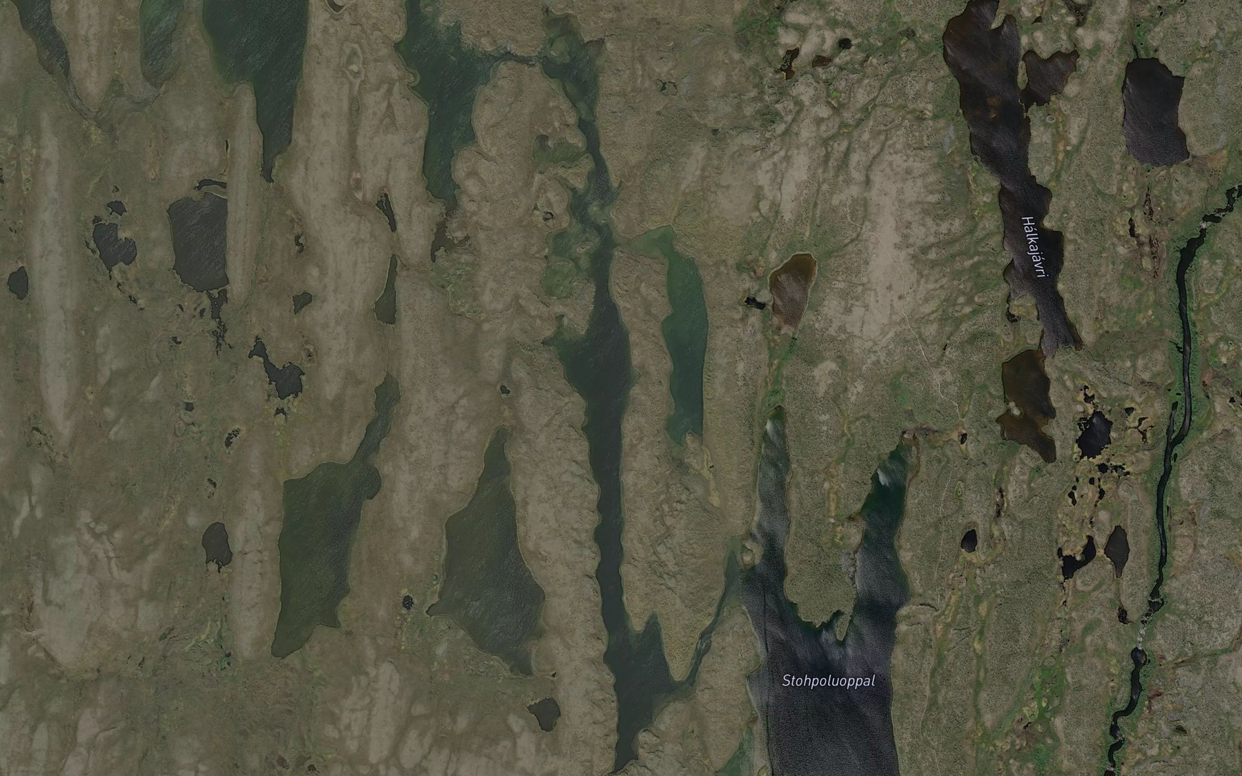 Satellite map of the Andasluobbal