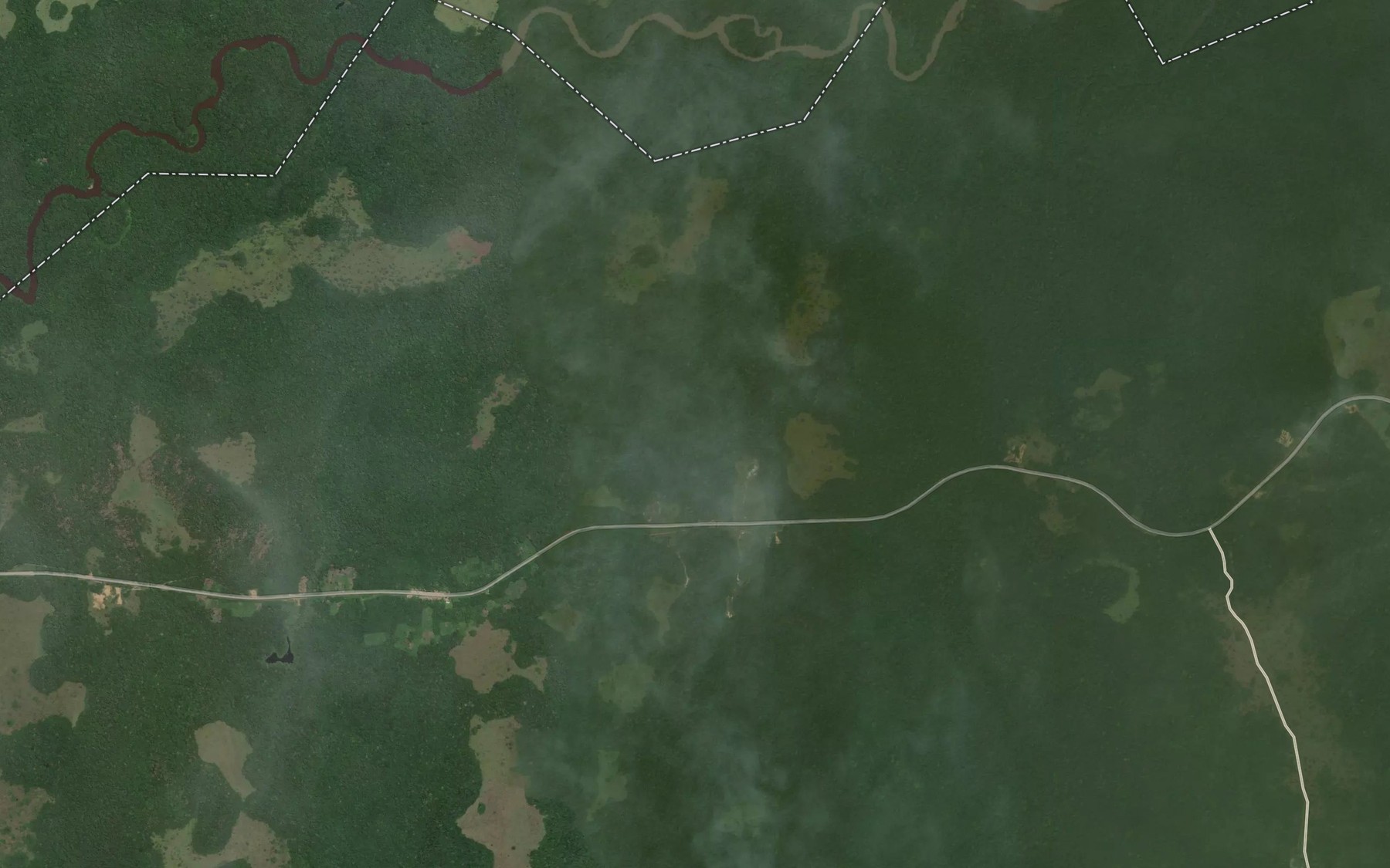 Satellite map of the Ganie
