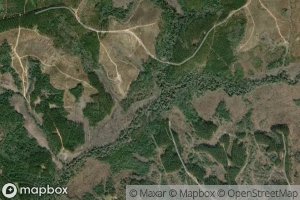 Satellite map of the Butterfork Creek