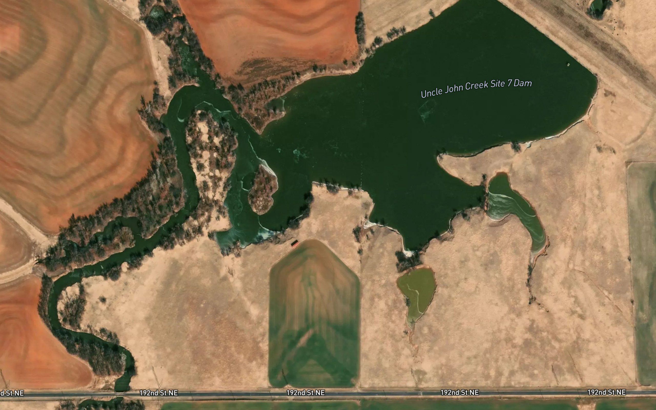 Uncle John Creek Site 7 Reservoir