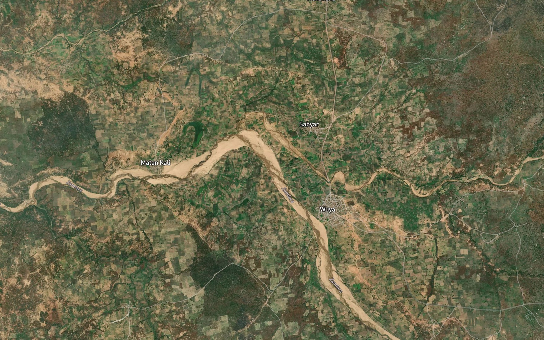 Satellite map of the Gulbin Galma