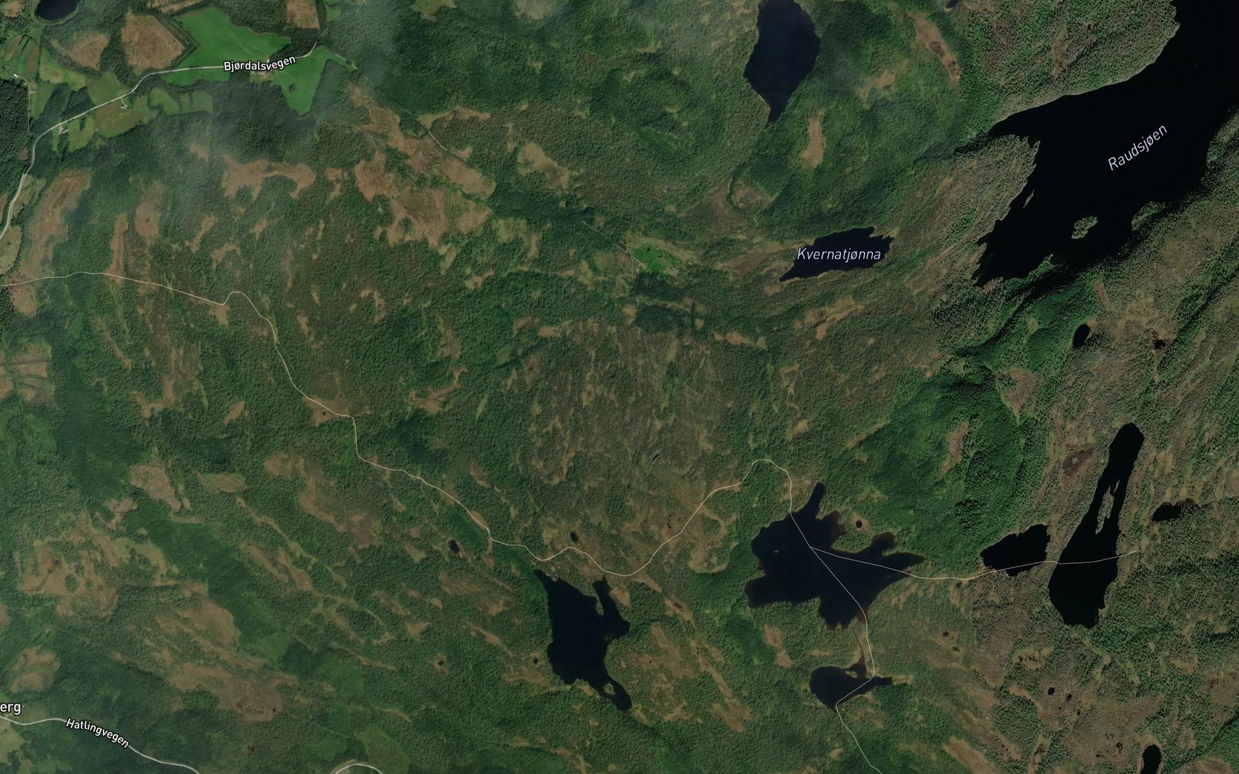 Satellite map of the Blautbotenbekken