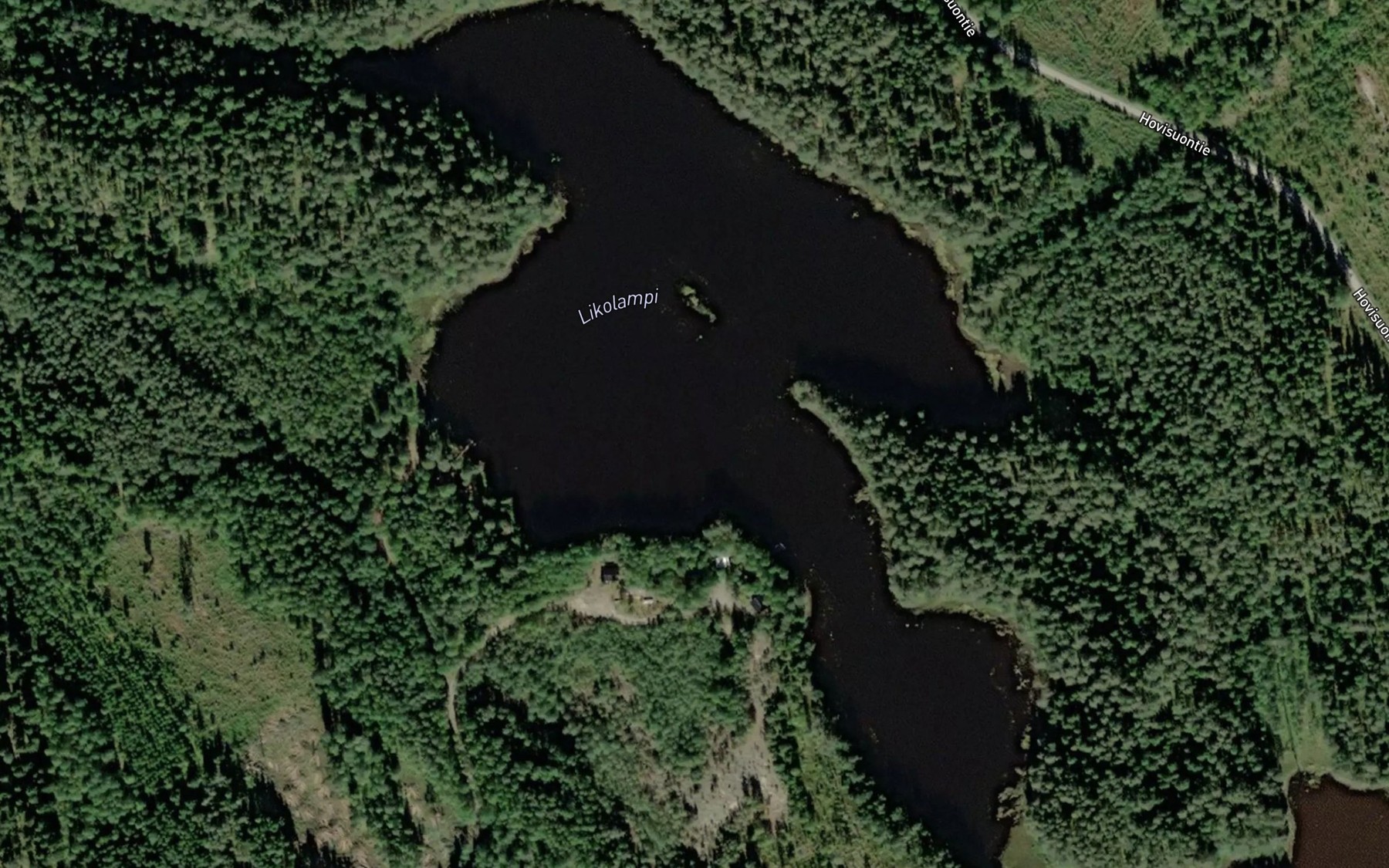 Satellite map of the Likolampi