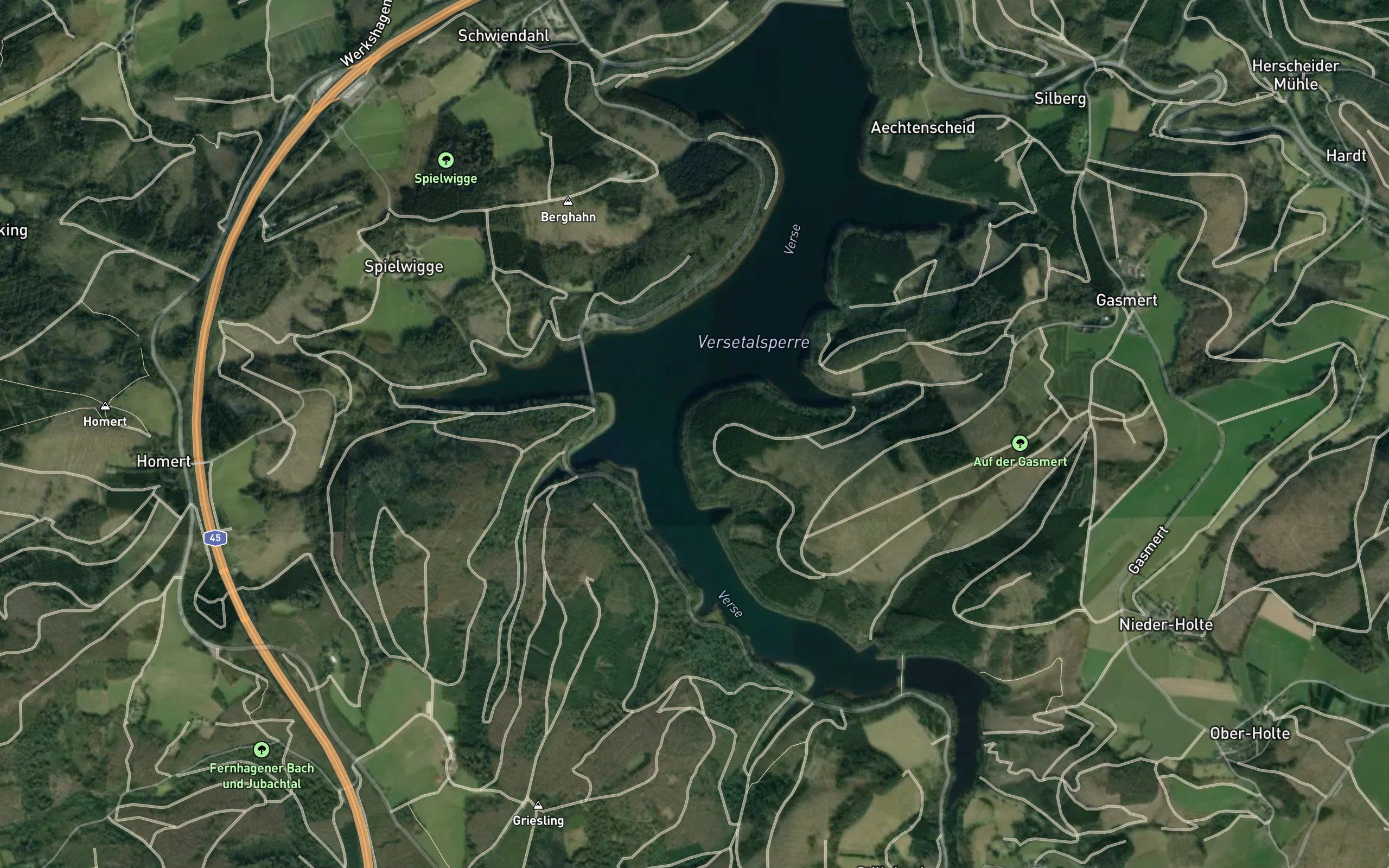 Versetalsperre