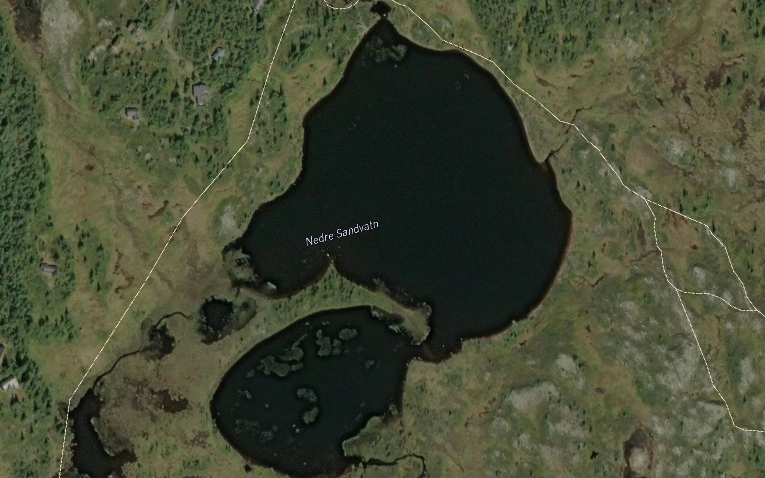 Sandvatnet,nedre