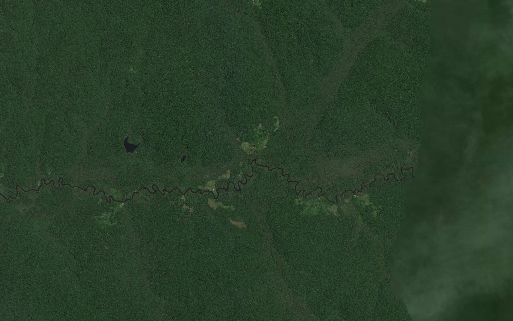 Satellite map of the Lome