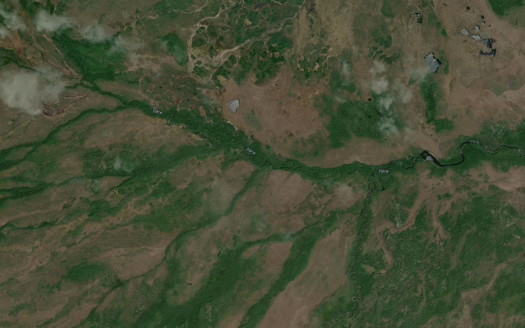 Satellite map of the Detyk