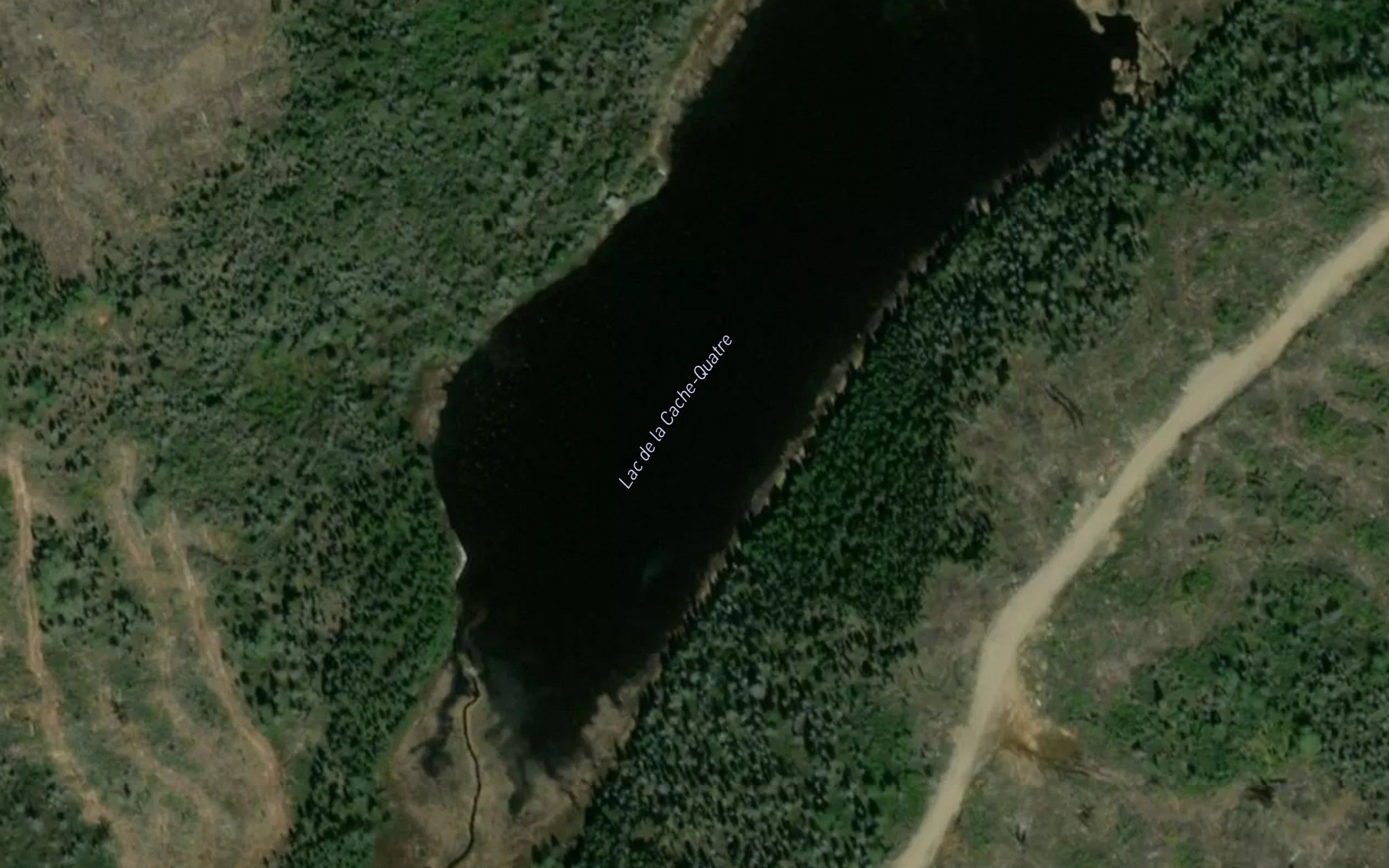 Lac de la Cache-Quatre