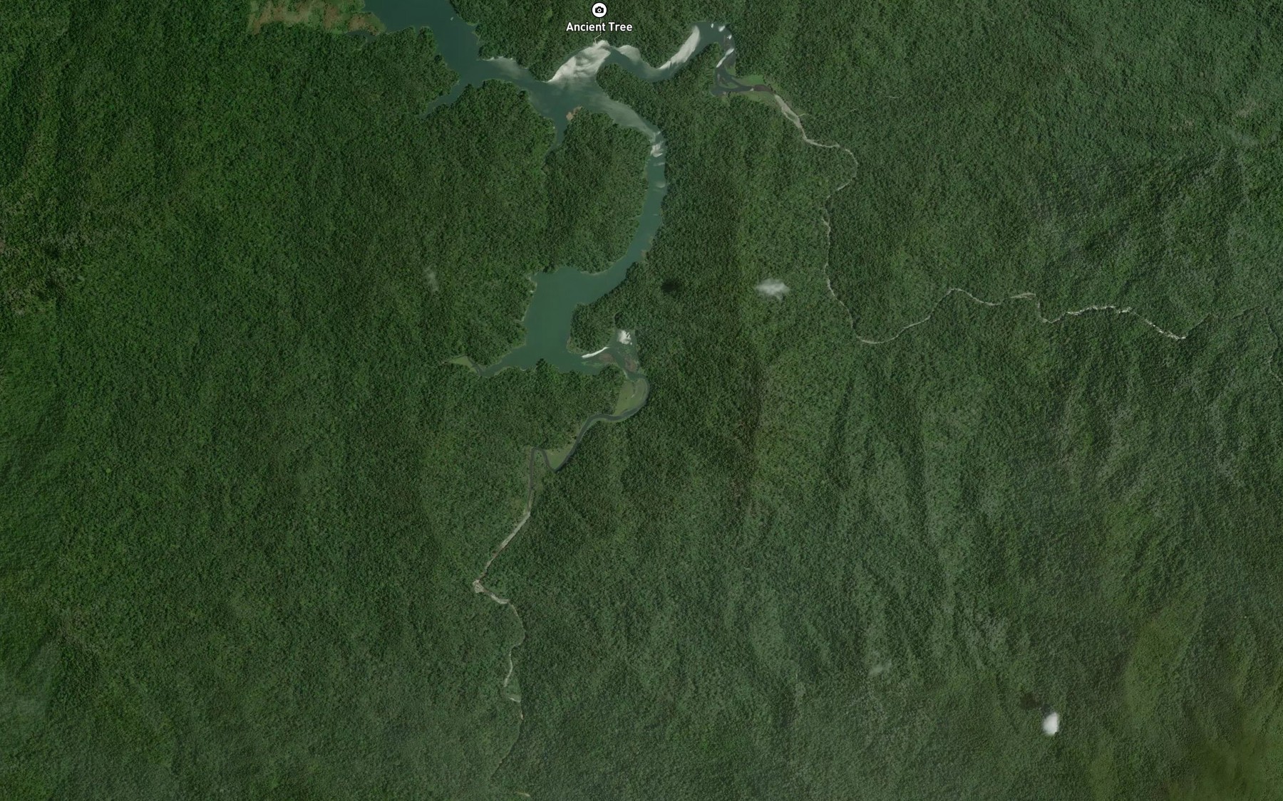 Satellite map of the Khlong Ha La