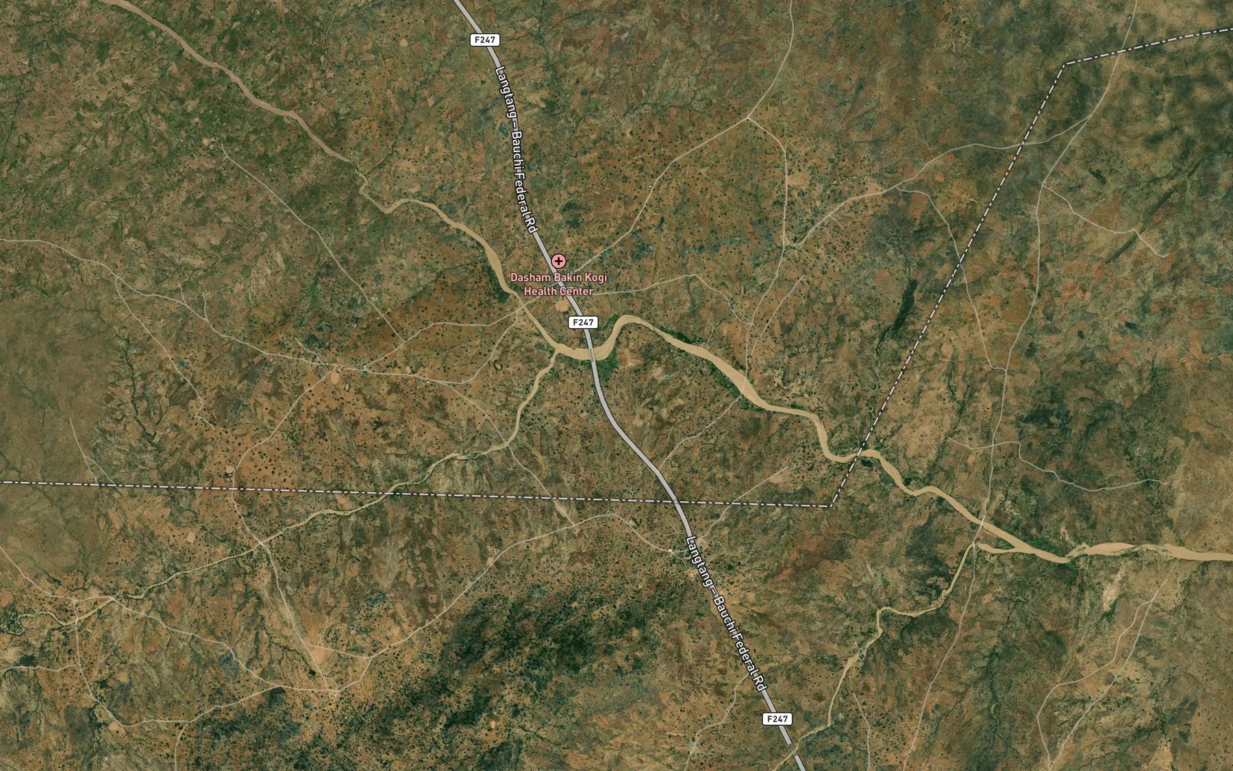Satellite map of the Buka