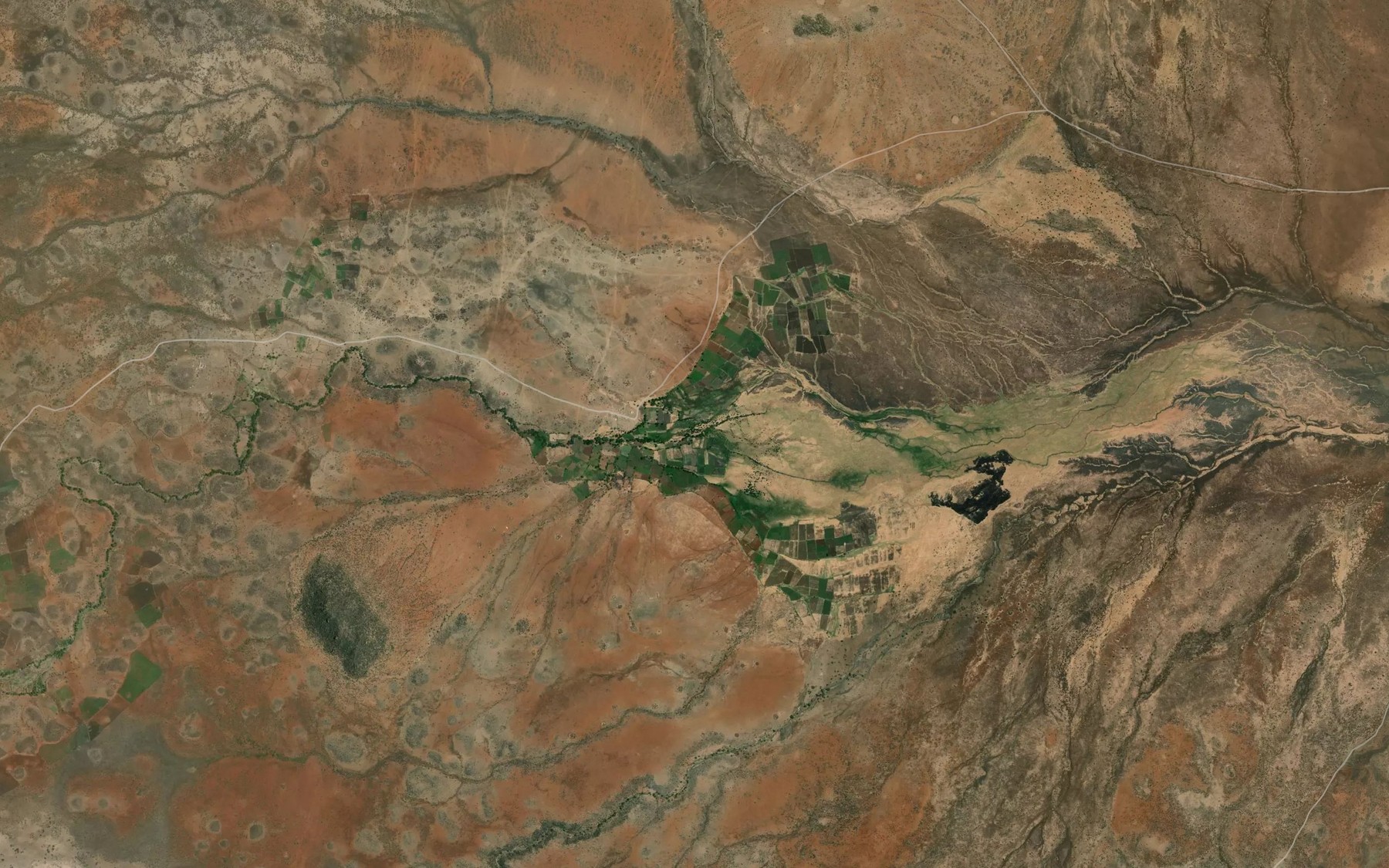 Satellite map of the Kikarankot