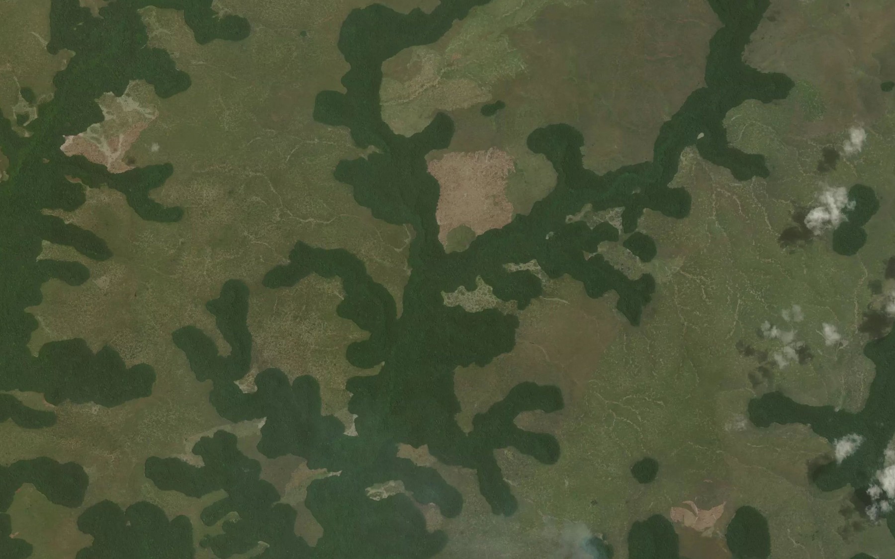 Satellite map of the Goin