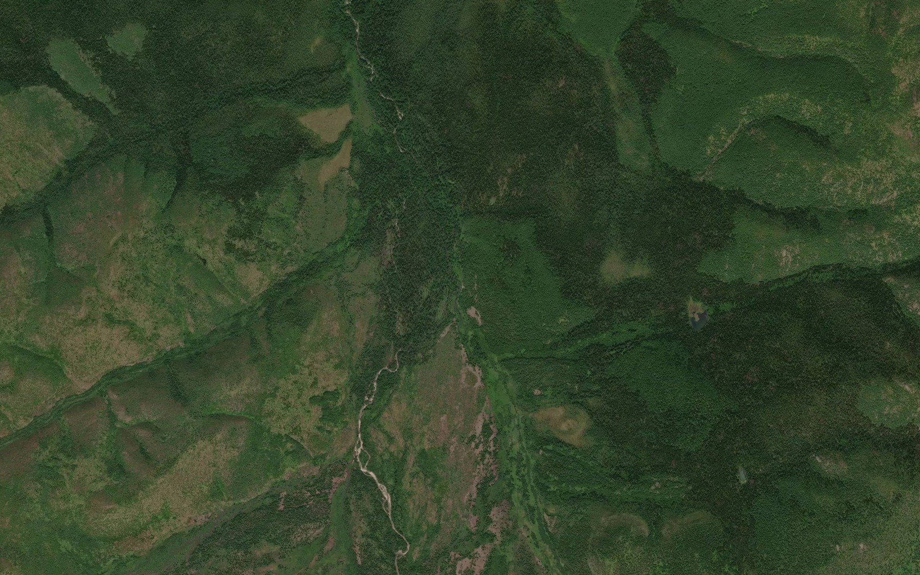 Satellite map of the Pravyy Gerbikan