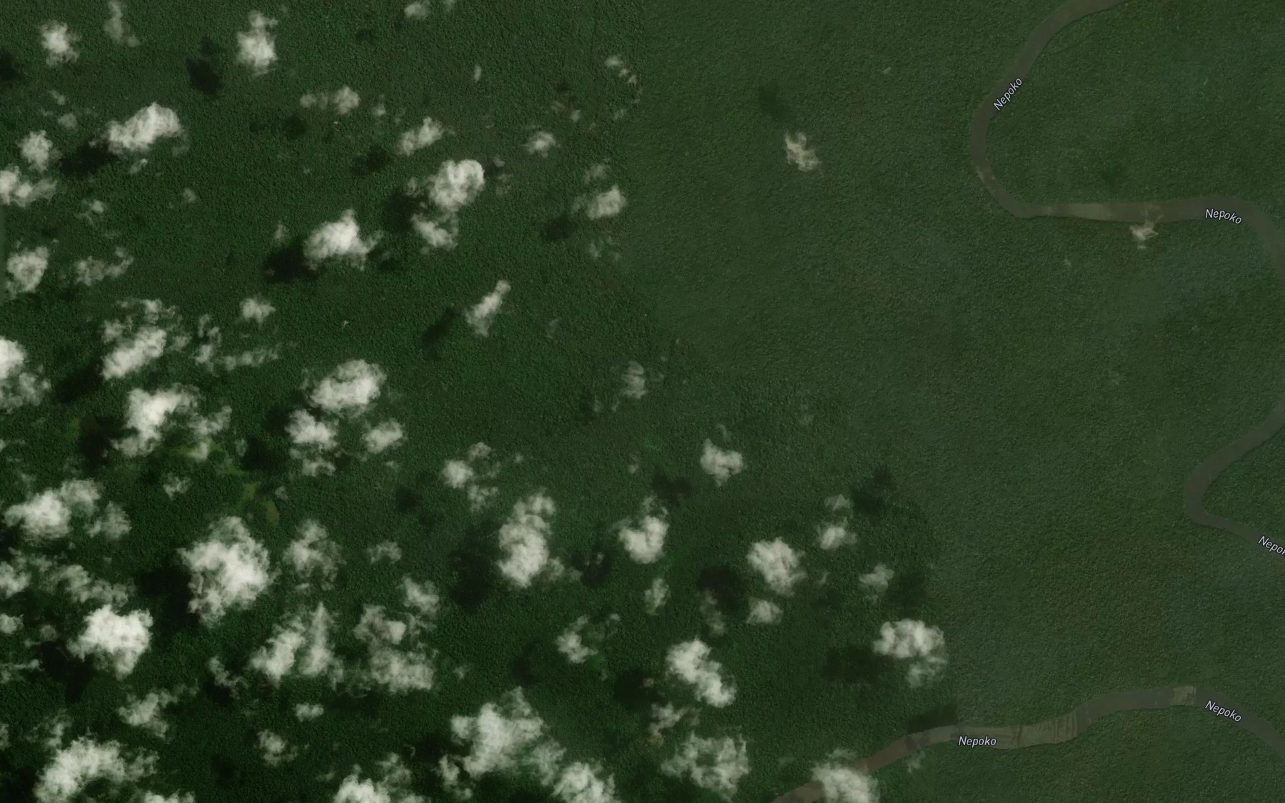 Satellite map of the Pipi