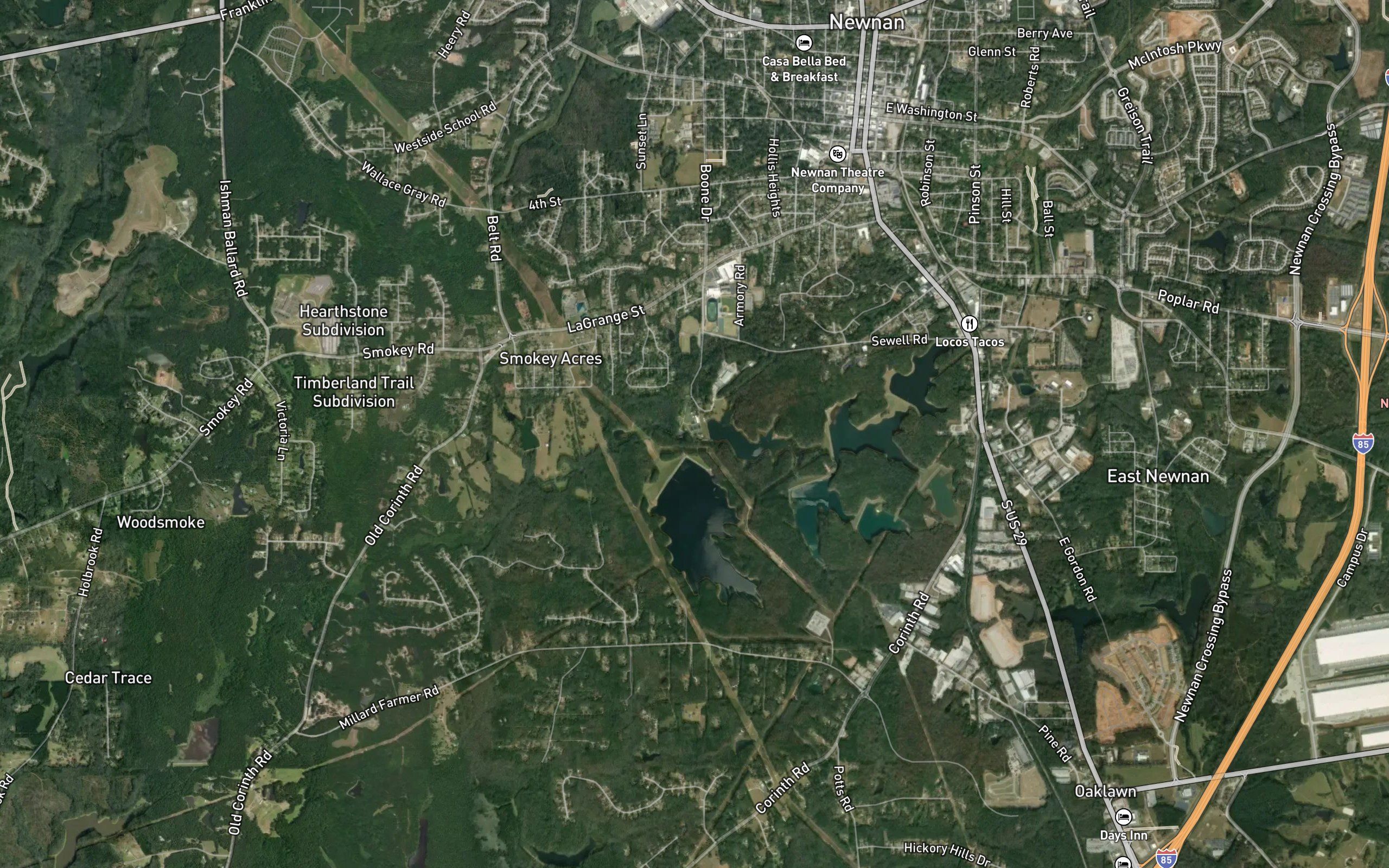 Newnan Waterworks Reservoir Number One