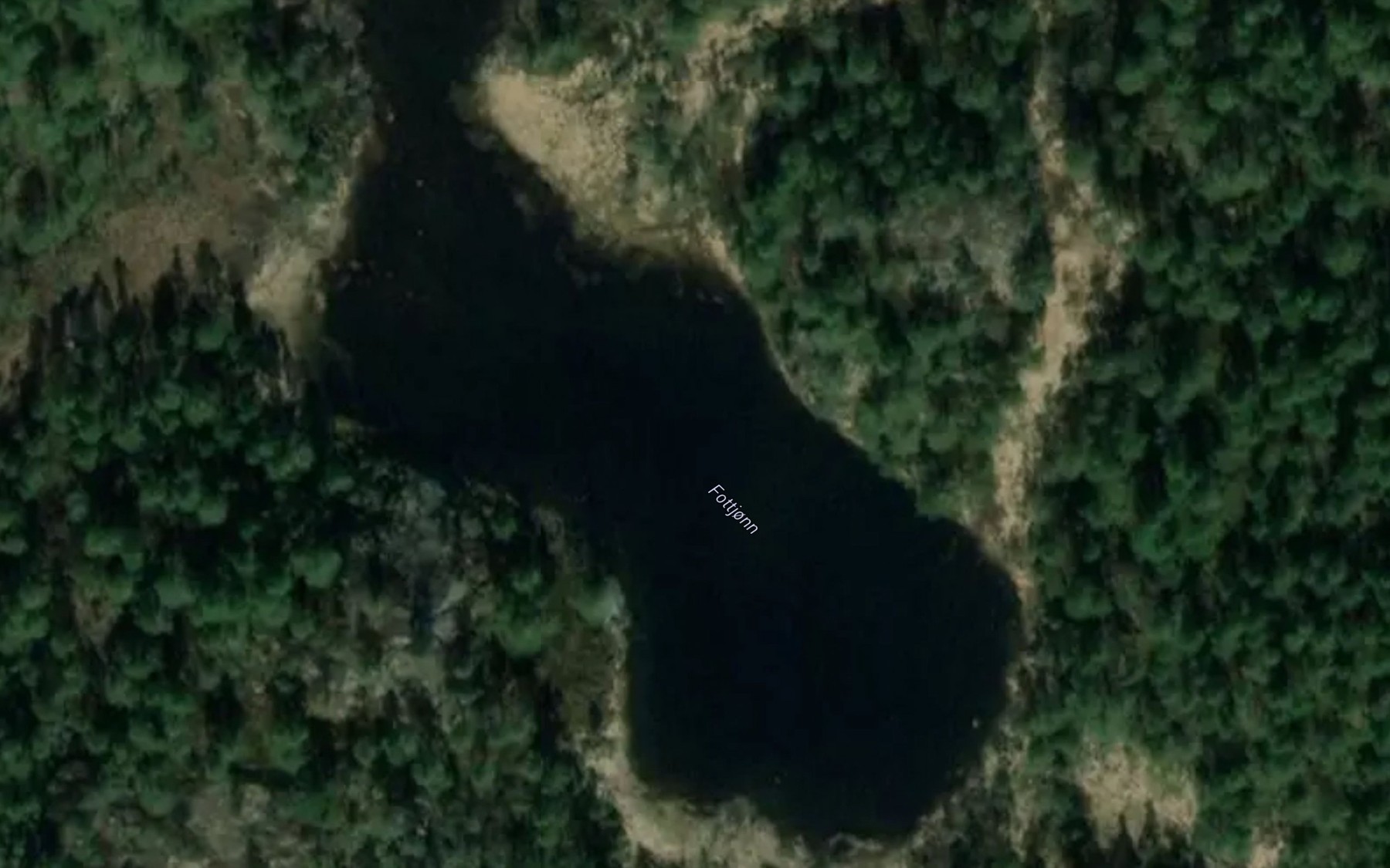Satellite map of the Fottjonn