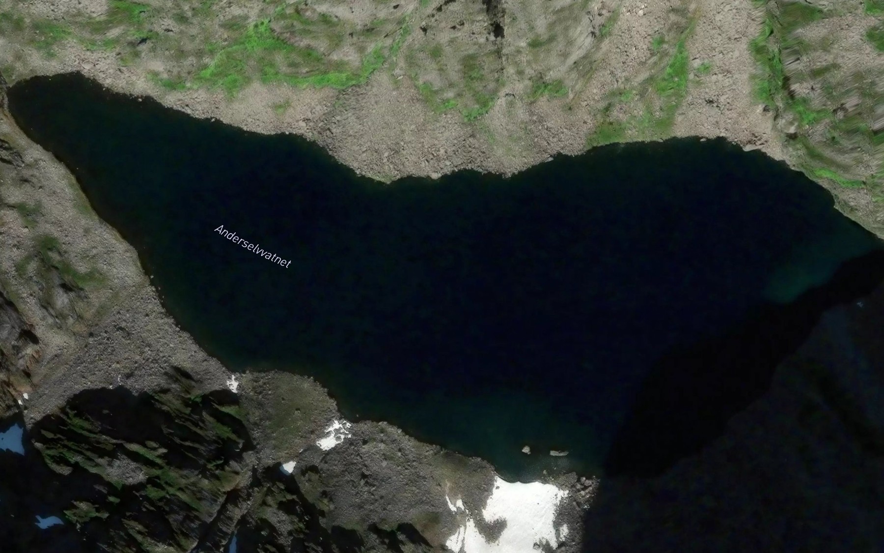 Satellite map of the Anderselvvatnet