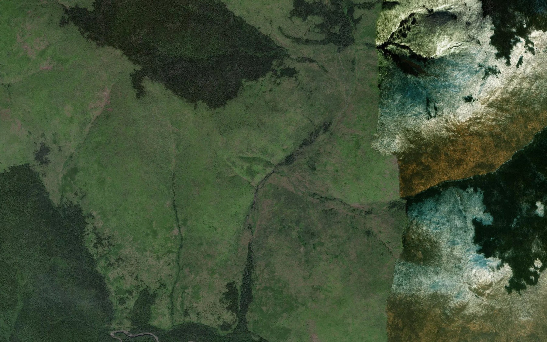 Satellite map of the Okol'nyy