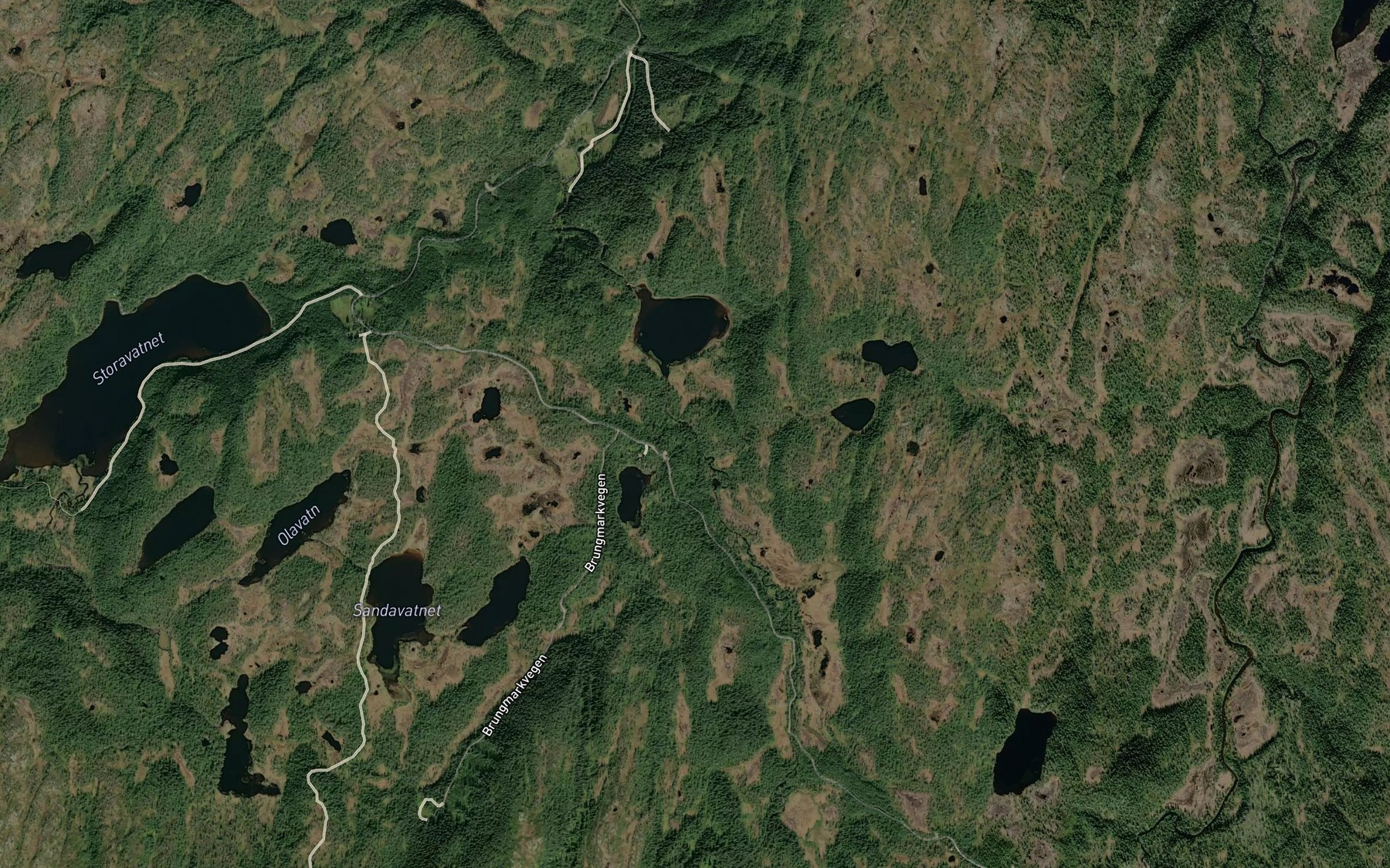 Satellite map of the Gronlielva