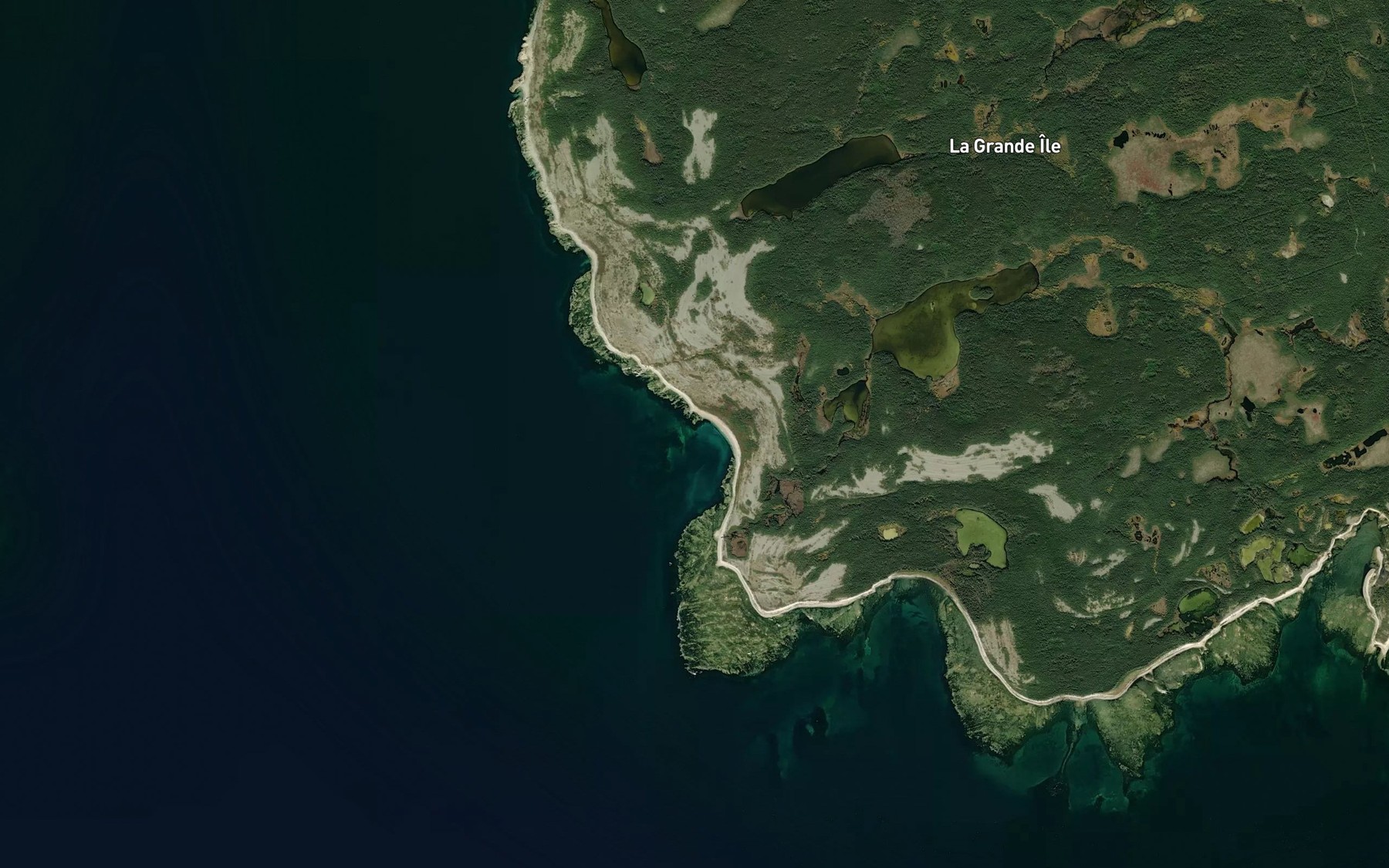 Satellite map of the Baie Hamilton