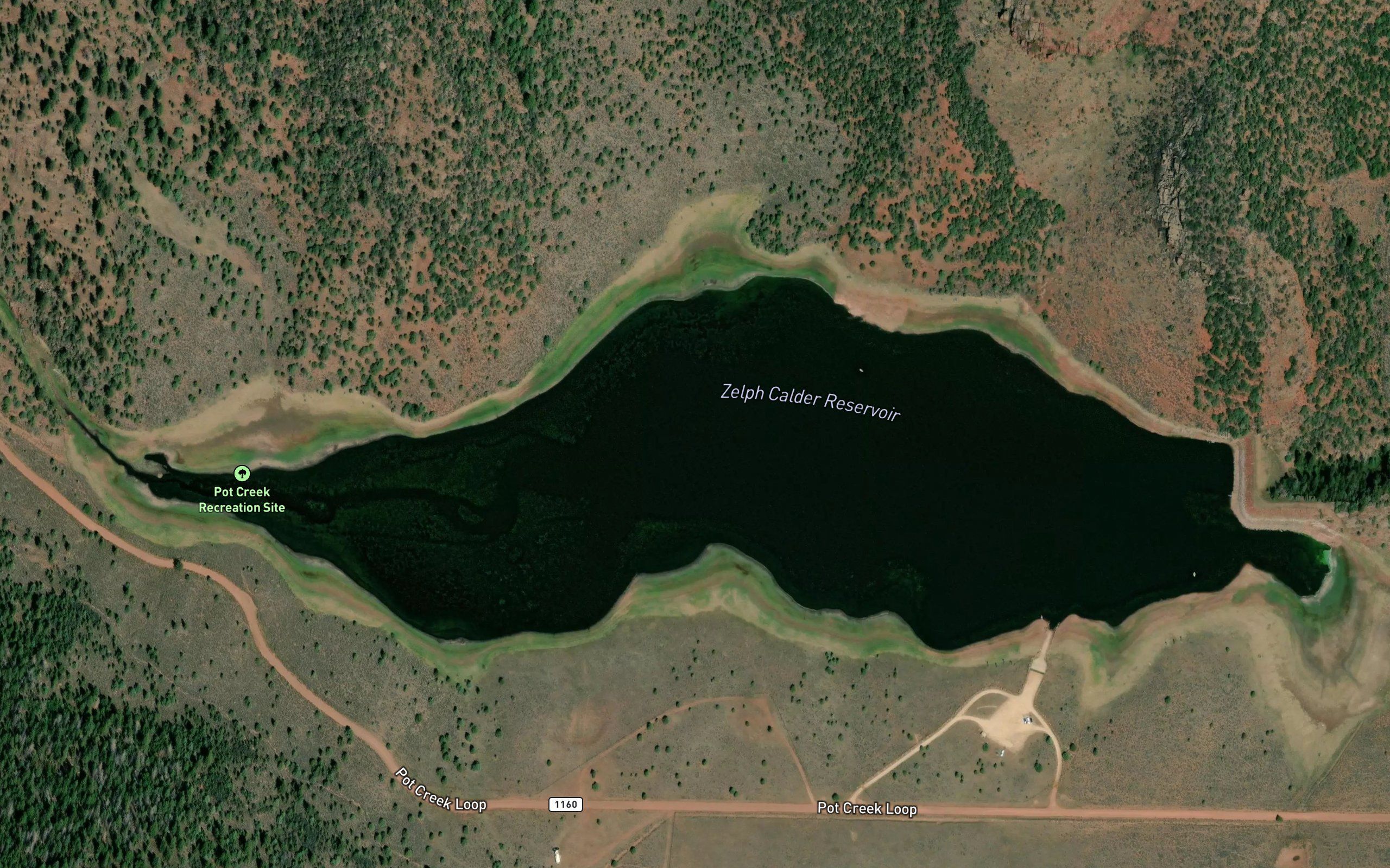 Zelph Calder Reservoir