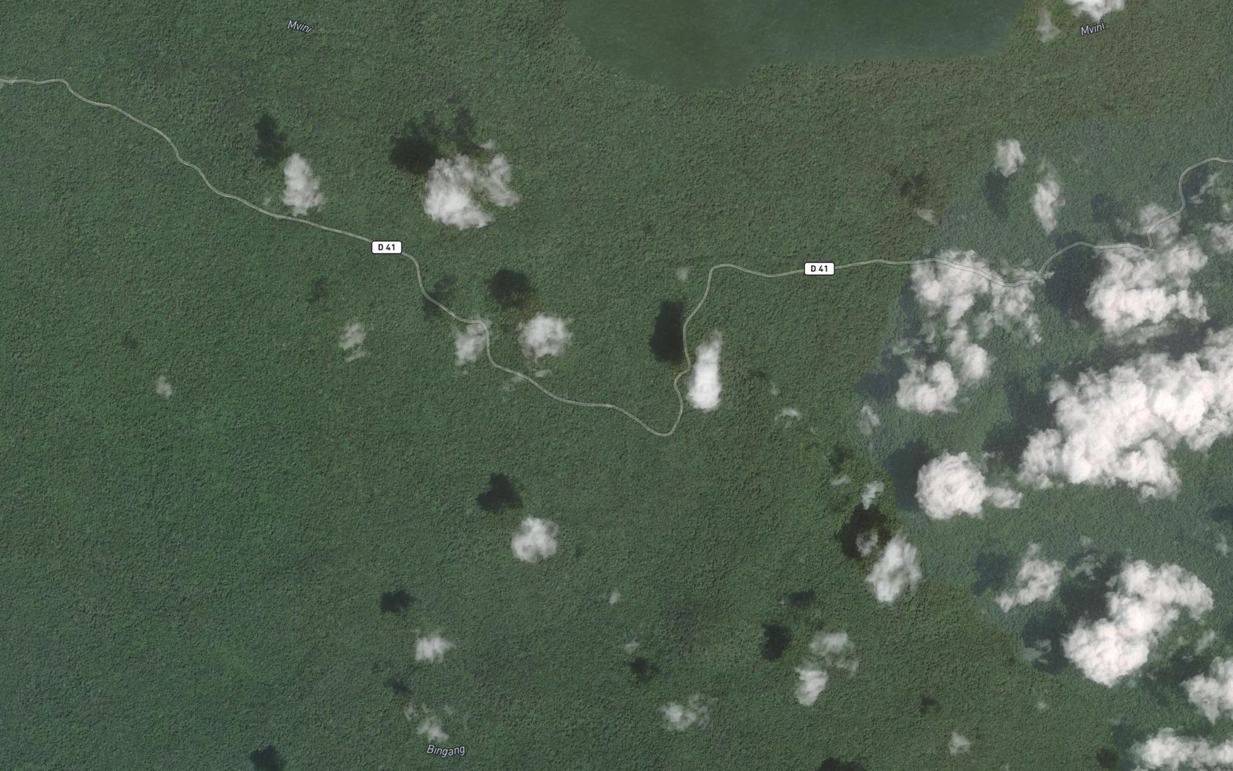 Satellite map of the Sengle
