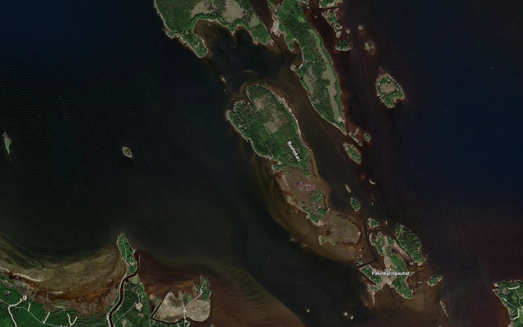 Satellite map of the Lohtajanselka