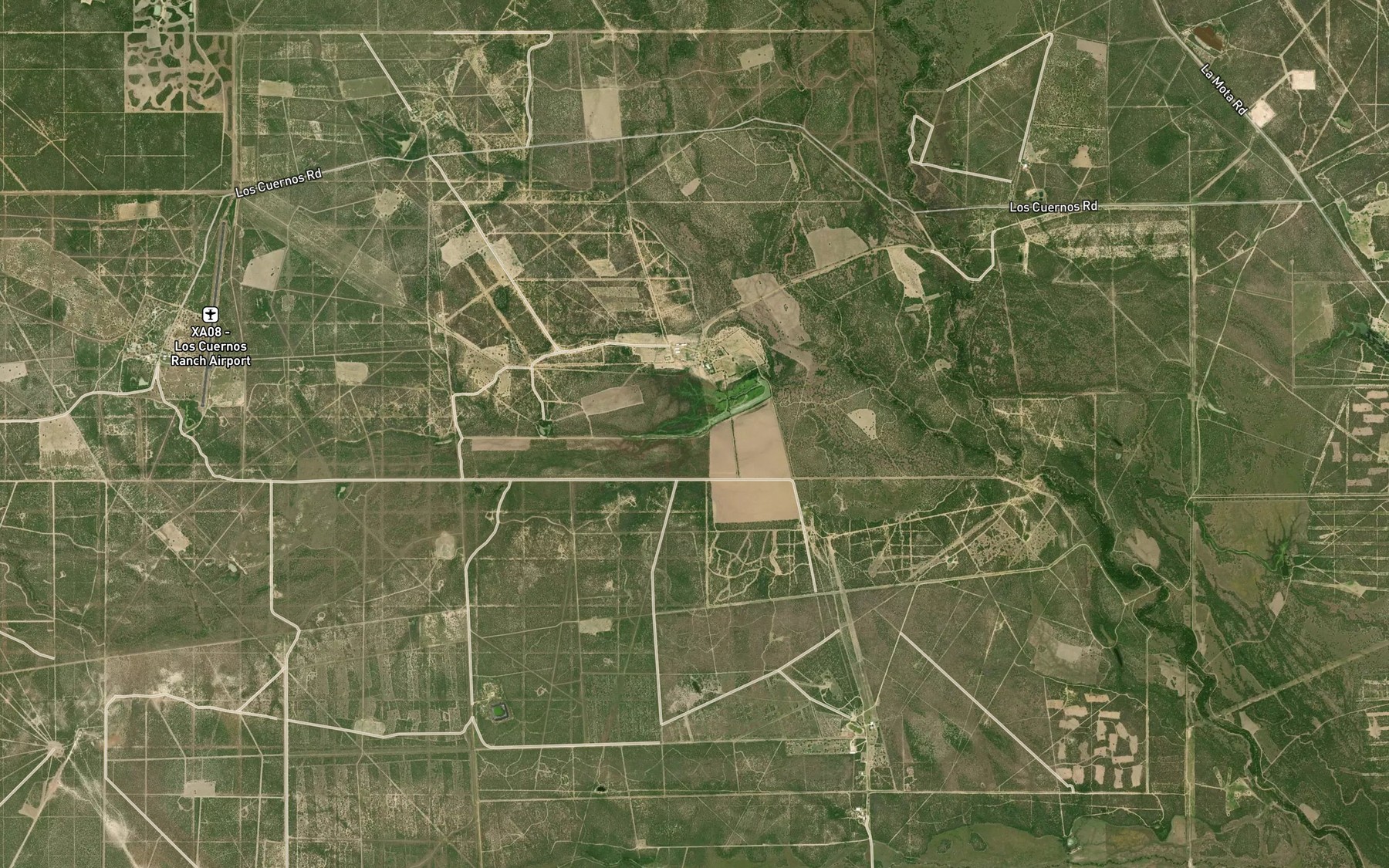 Satellite map of the Coquat Lake