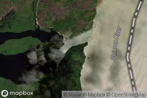 Satellite map of the Cano Mataveni