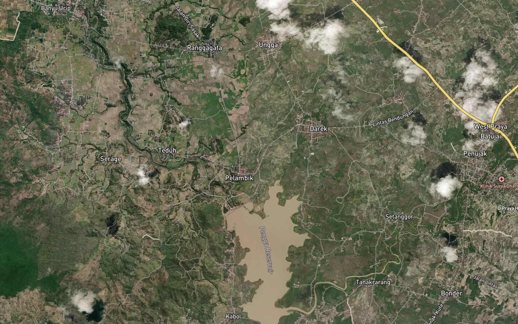 Satellite map of the Eat Tagiagi Lauq