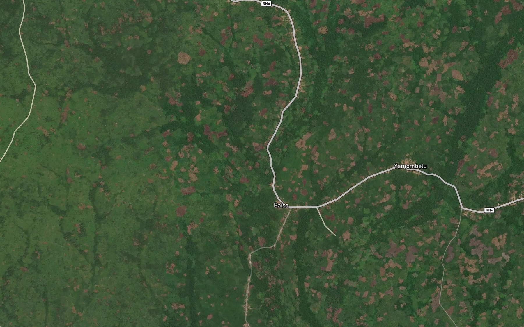 Satellite map of the Litsui