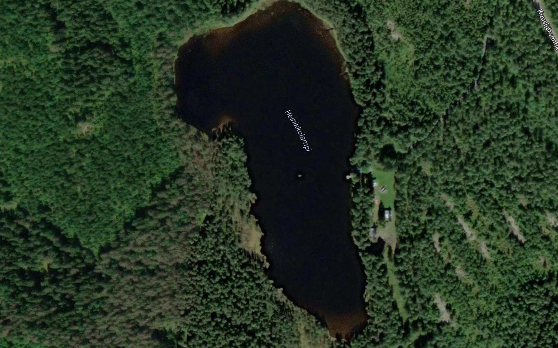 Satellite map of the Heinikkolampi