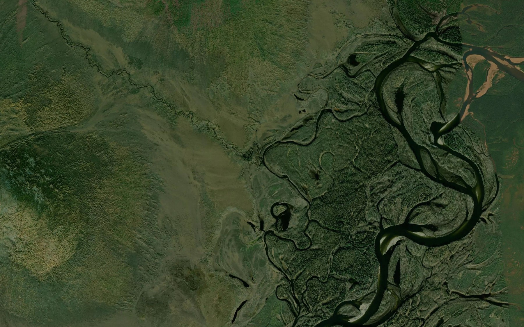 Satellite map of the Yaman