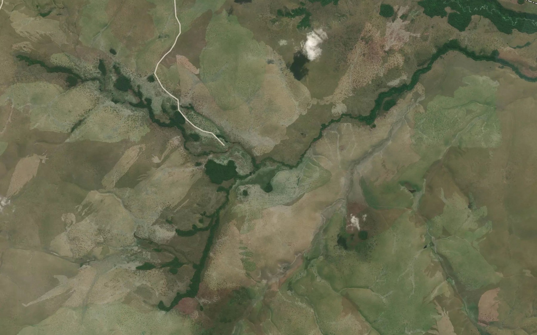 Satellite map of the Gimbani