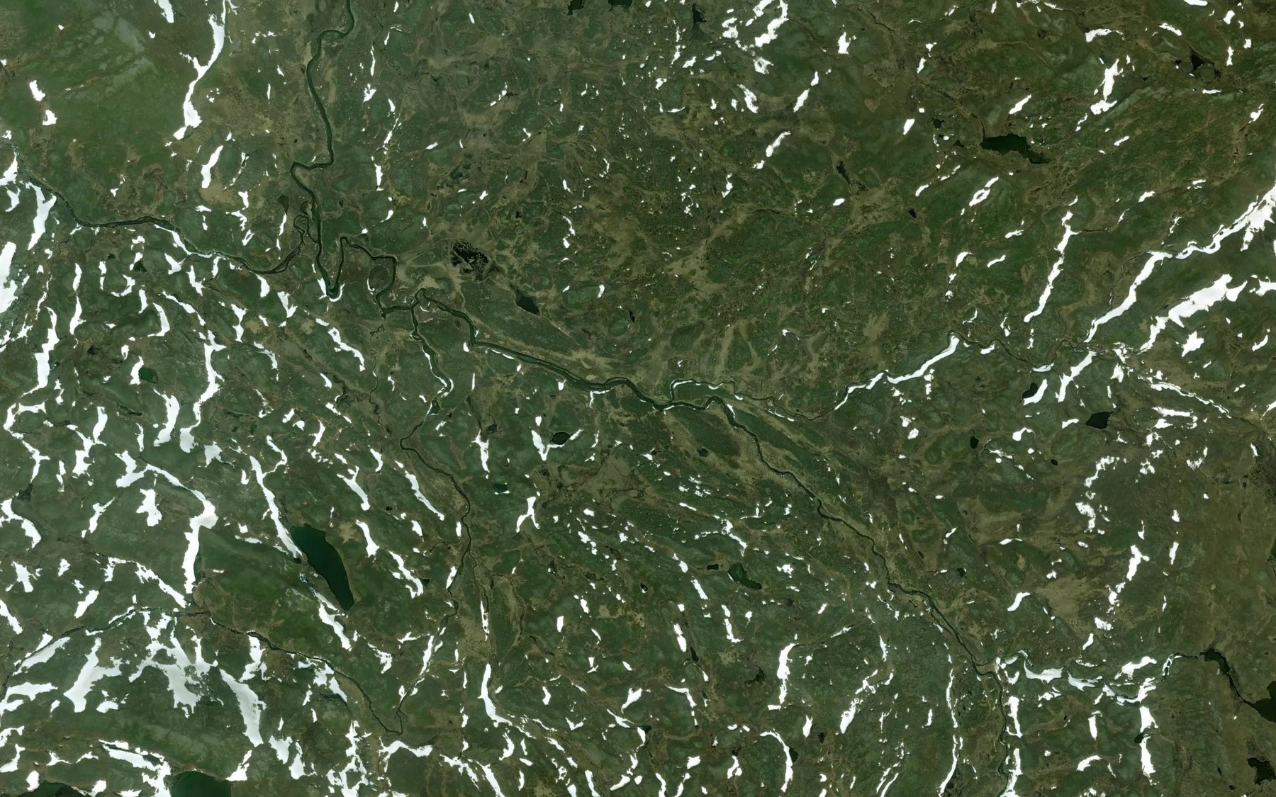 Satellite map of the Njallajogas