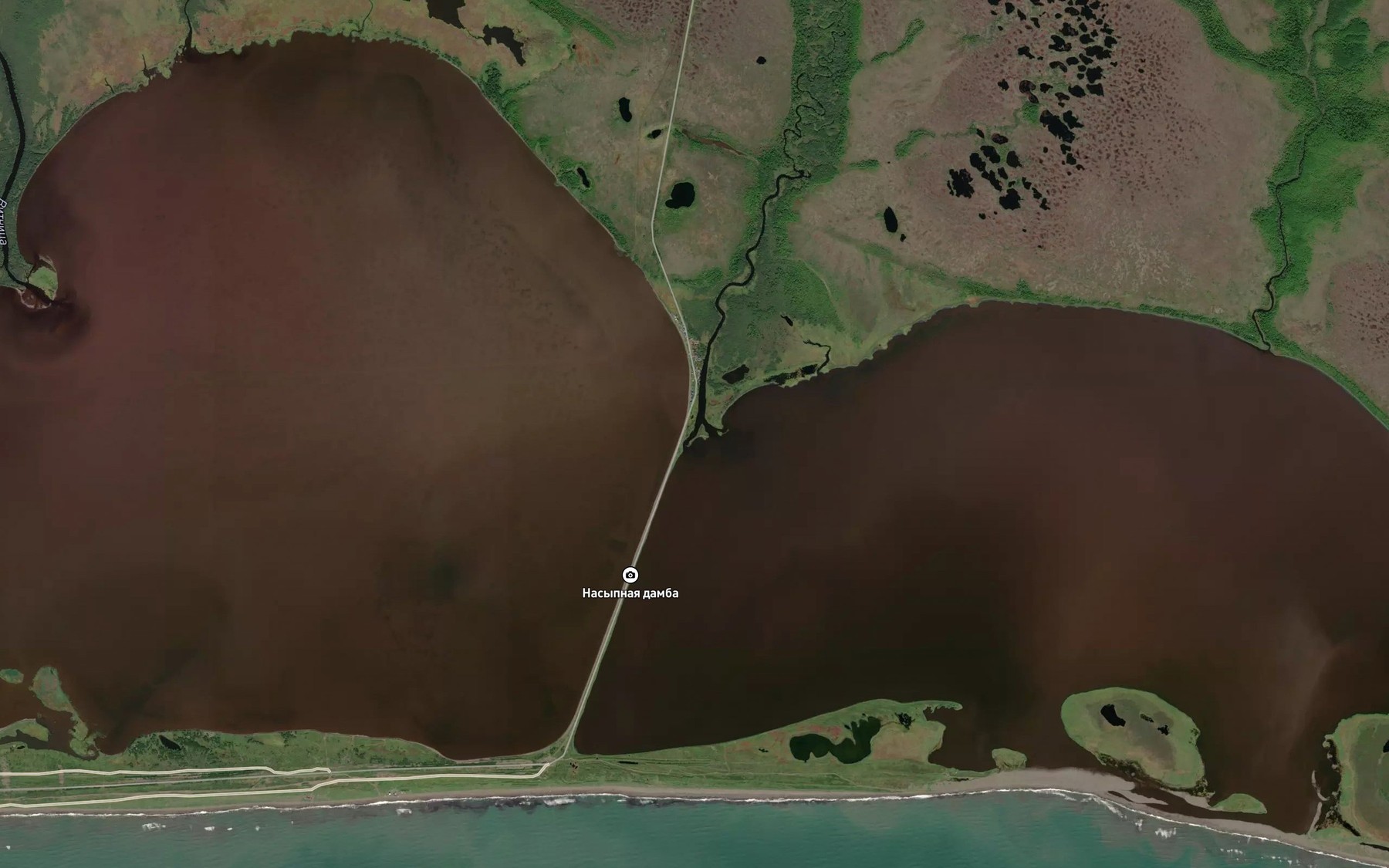 Satellite map of the Dlinnaya