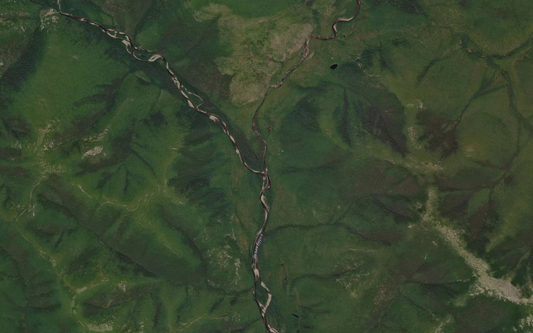Satellite map of the Kuraygagna