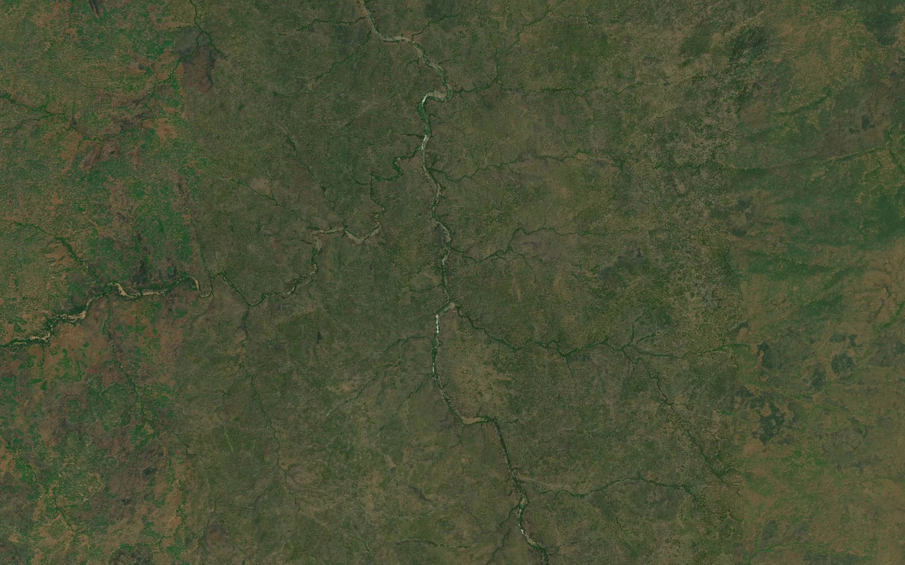 Satellite map of the Mbibai